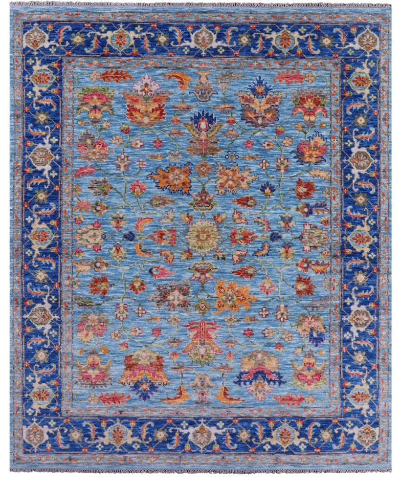Persian Fine Serapi Handmade Rug 8' 0" X 9' 10" - Q15648