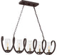 Quoizel Tumult Five Light Island Chandelier TMT540WT