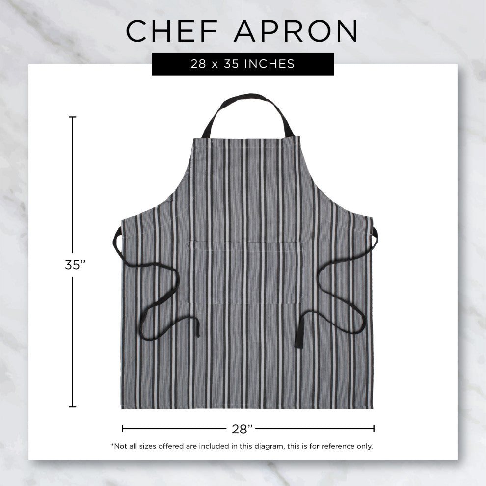 Bon Appetit Denim Embroidered Apron