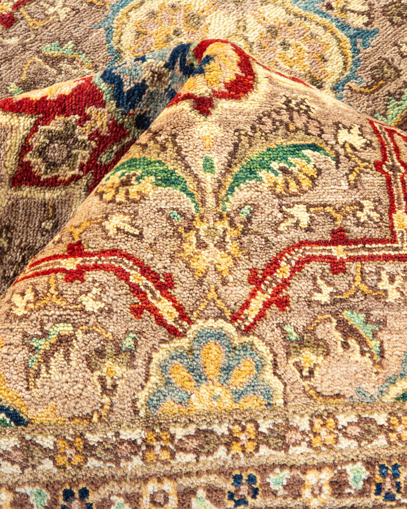 Mogul, One-of-a-Kind Hand-Knotted Area Rug Brown, 8'3"x10'4"
