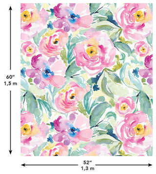 Floral Bloom Tapestry