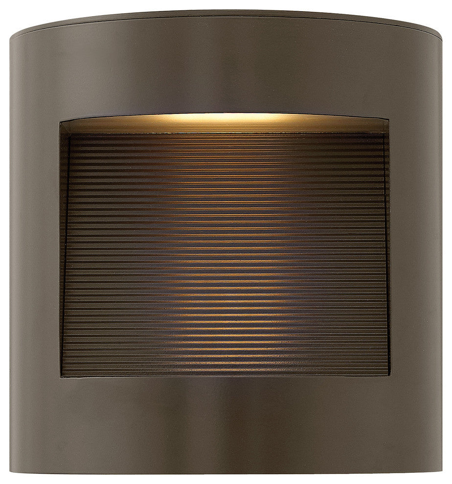 Hinkley Luna Outdoor Small Wall Mount Lantern, Bronze