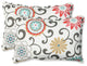 Pom Pom Play Peachtini Oversized Rectangular Throw Pillow, Set of 2