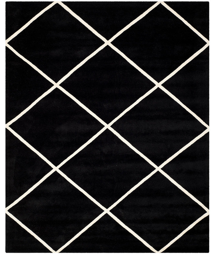 Safavieh CHT720K 7' Round Black Rug