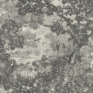Jungle Toile Peel & Stick Wallpaper