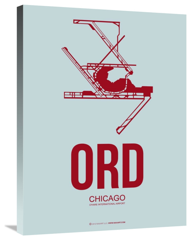 "ORD Chicago Poster 3" Fine Art Print