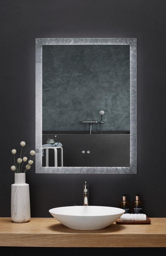 Frysta LED Frameless Mirror, 24"