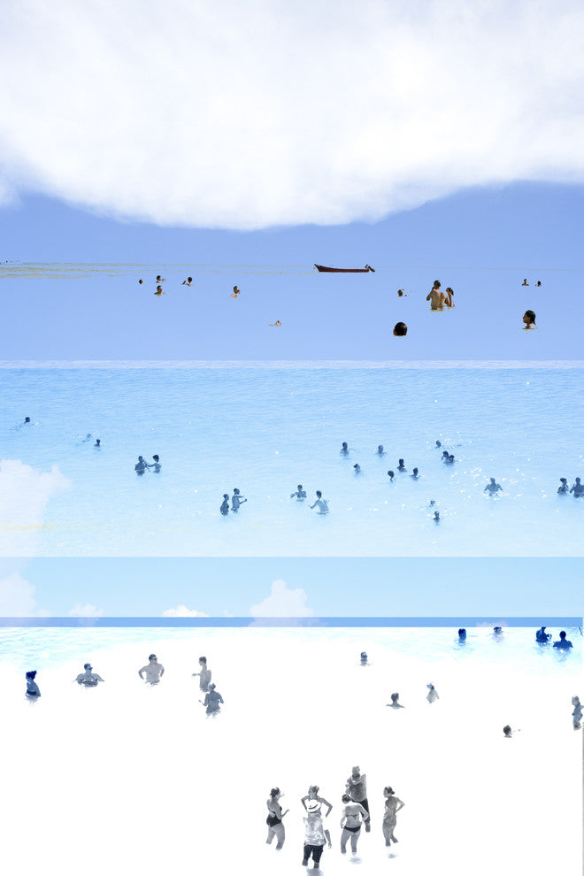 Beach Revisited Print, 16"x20"