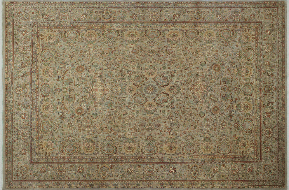 Pak-Persian Lahore Light Gray Rug, 8'9x13'0