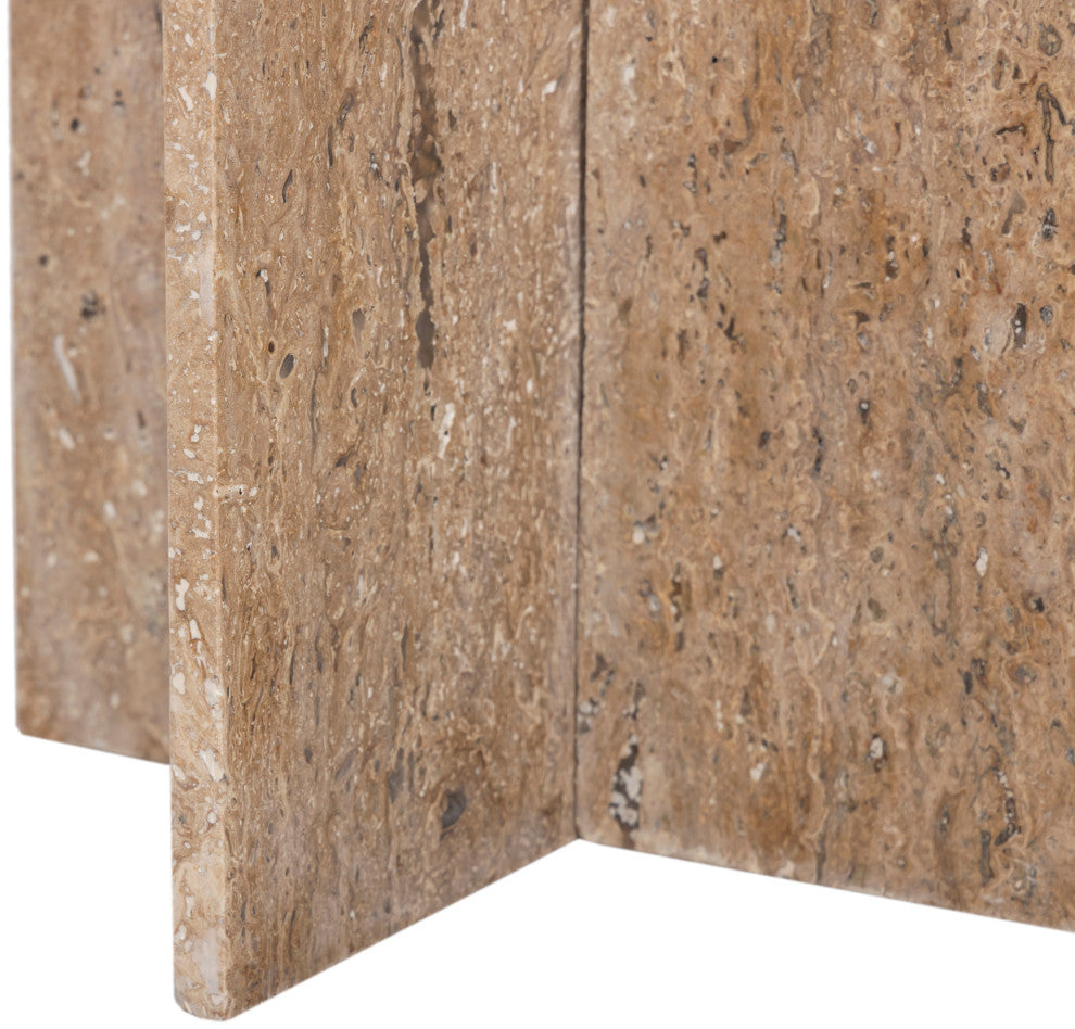 Verona End Table, Beige