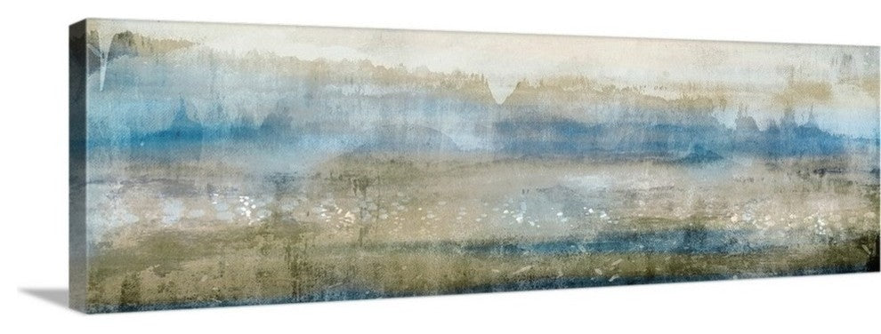 "Gold Field" Wrapped Canvas Art Print, 60"x20"x1.5"