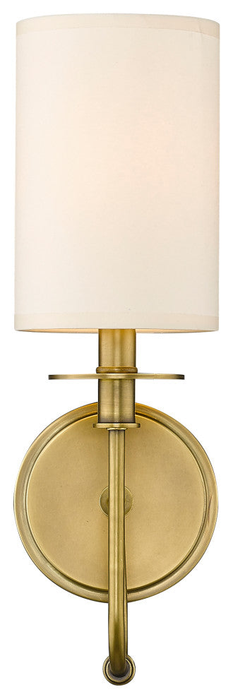 Zlite 809-1S-RB 1-Light Wall Sconce, Beige