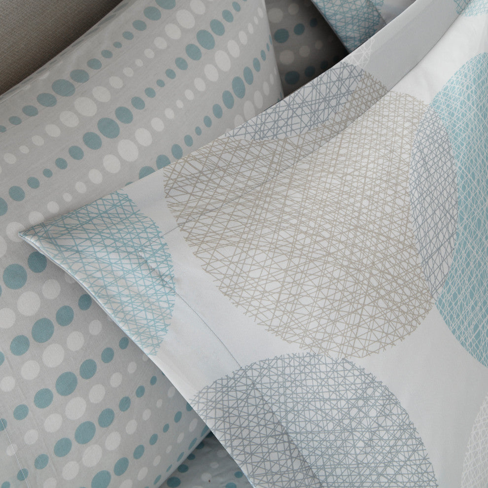 Madison Park Microfiber Printed 7-Piece Comforter Set, Queen
