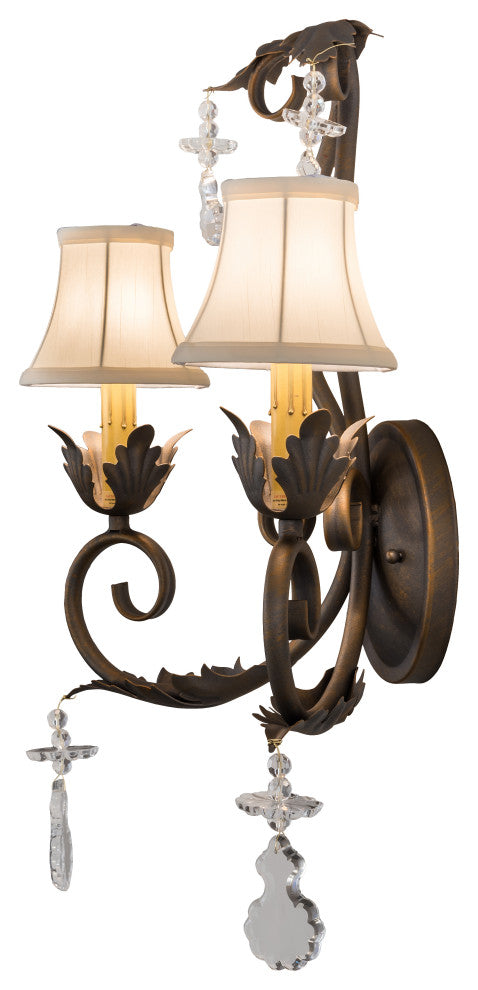 16 Wide Felicia 2 Light Wall Sconce