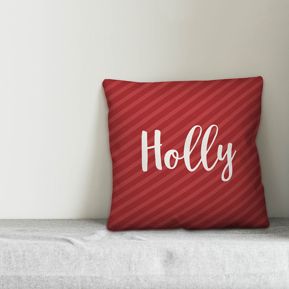 Santa's Workshop 16"x16" Throw Pillow