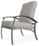 Belle Isle Cushion Deep Seating Outdoor Armchair, Thatch Ash/Graphite