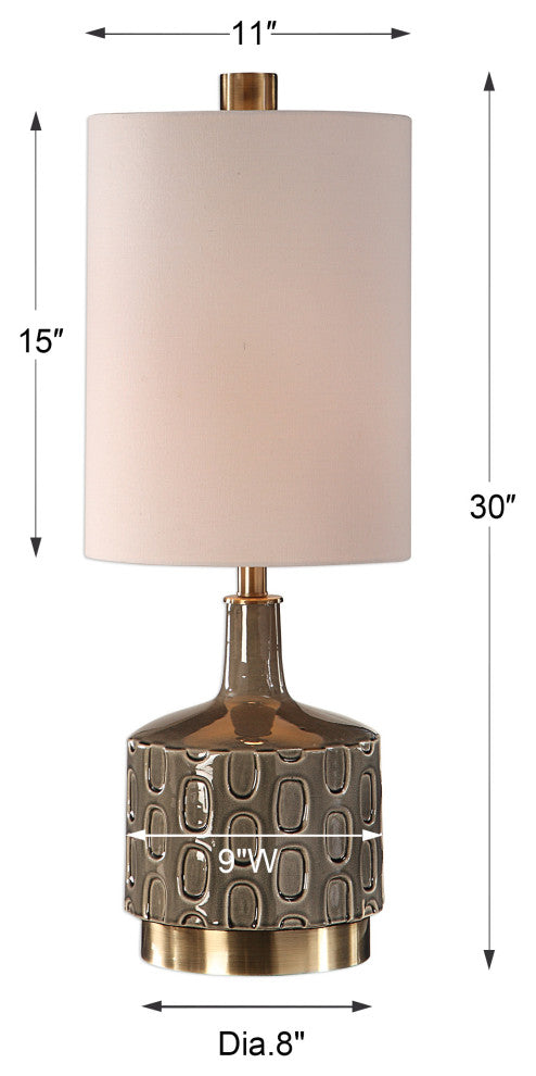 Uttermost Darrin Gray Table Lamp