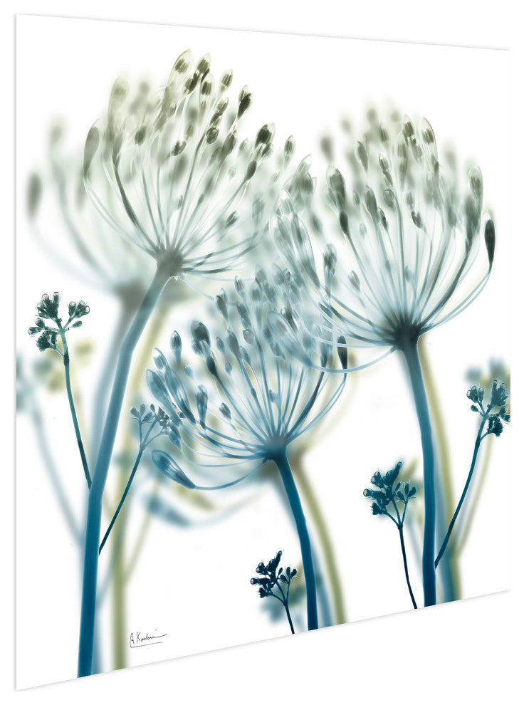 "Unfocused Beauty2"Frameless Free Floating Panel Graphic Wall Art, 24"x24"