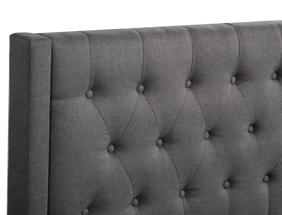 Bergen Twin Bed, Gray