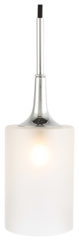 Woodbridge Lighting Chelsea 3-Light Opal Glass Cluster Pendant in Chrome