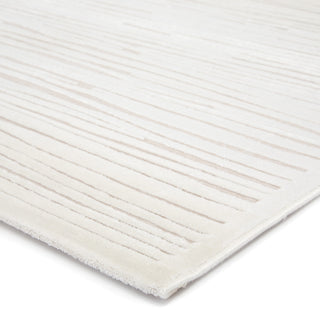 Jaipur Living Linea Abstract White Area Rug, 2'6"x8'