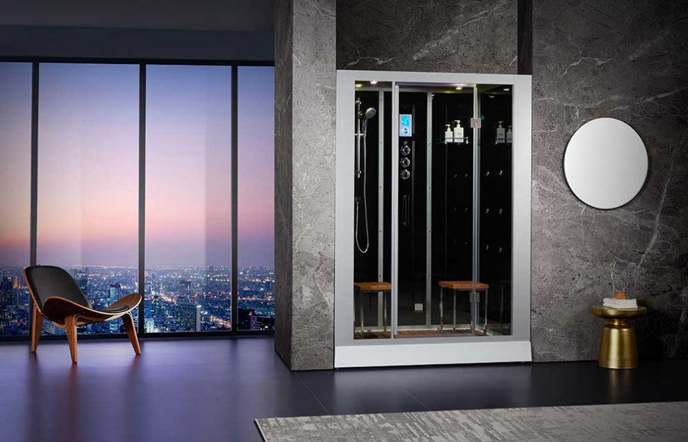 Oasis BL | Alcove Style | 2 Person Steam Shower