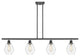 Innovations 516-4I-BK-G652-6-LED 4-Light Island Light, Matte Black