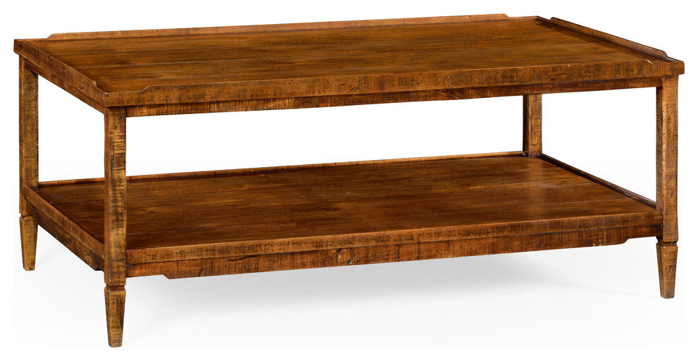 Country Walnut Coffee Table