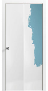 Sliding Closet Bi-fold Doors 56 x 96 | Planum 0010 Primed