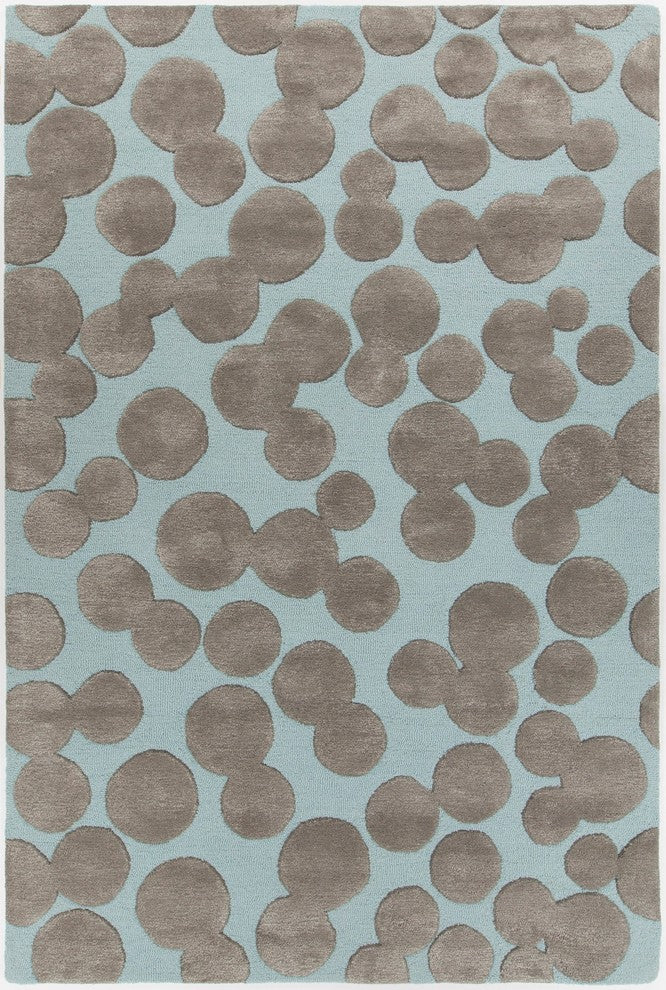 Joya Area Rug, Blue/Gray, 5'x7'6"