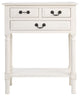 Safavieh Primrose 3 Drawer Console Table, Distrssed White