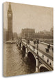 "Historical London" By Cristin Atria, Giclee Print on Gallery Wrap Canvas