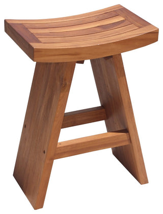 The Original 24" Tall AsiaÂ® Teak Counter Stool