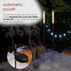 Solar White Candle Stake - Set of 2