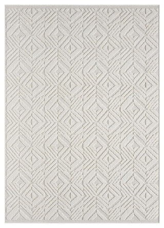 Nimes Diamond Tile Cascade Area Rug, Beige, 2'3''x3'3''
