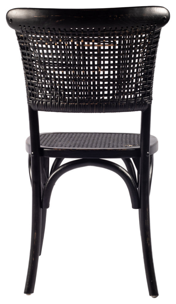 Rustic Churchill Dining Chair Antique Black - M2 - Black