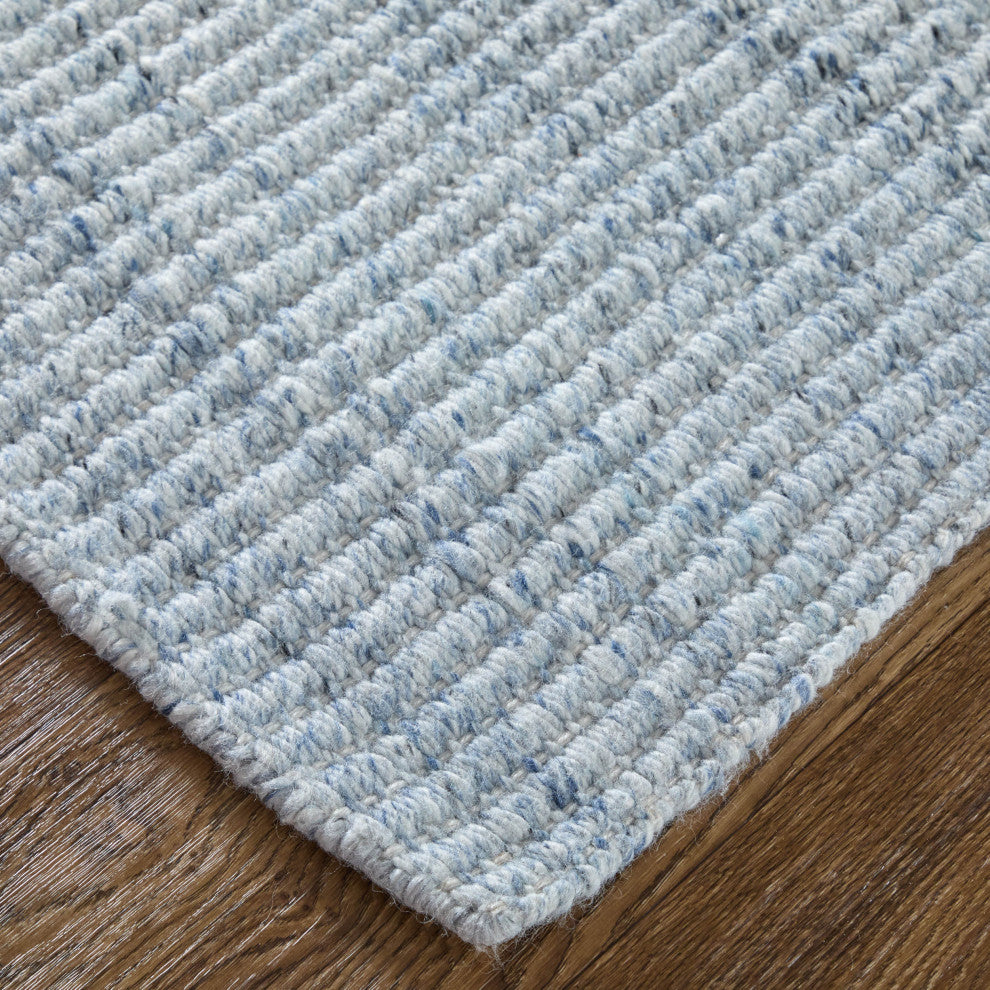 Limerick T8022 Modern/Casual Area Rug, Blue/White, 3'6"x5'6"