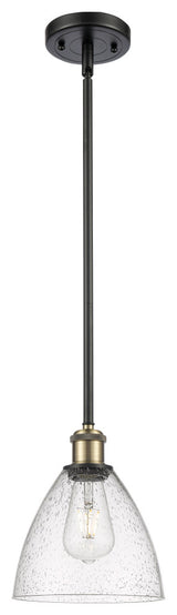 Innovations 516-1S-BAB-GBD-754 1 Light Pendant, Black Antique Brass