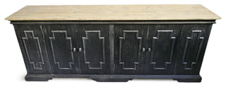 Salvaged Black & Tan Sideboard