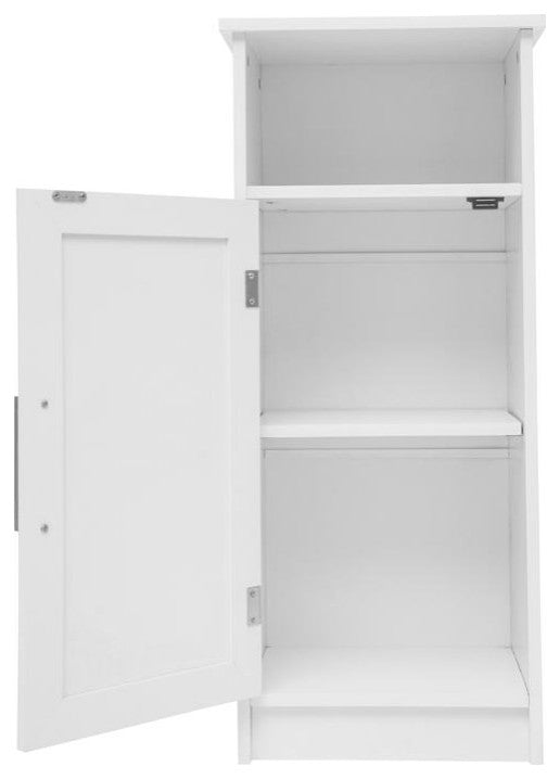 Vega Bathroom Storage Cabinet, White