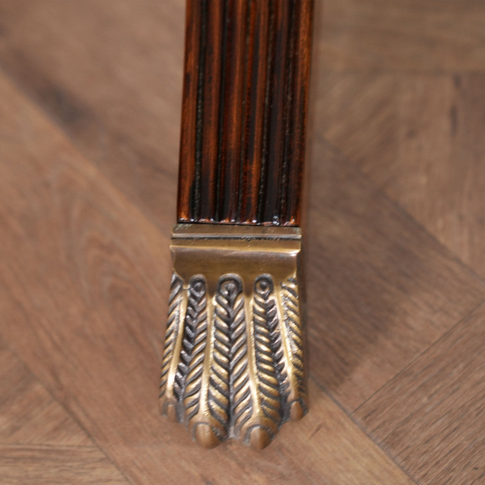 Banded Mahogany Dining Table