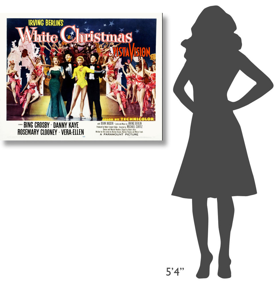 "White Christmas" Stretched Canvas Giclee by Hollywood Photo Archive, 40x32"