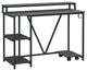 Techni Mobili Industrial Black Writing Desk