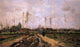 Vincent Van Gogh Landscape With Church and Farms Wall Decal