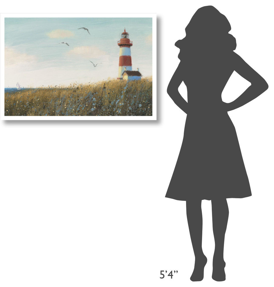 "Seaside View I" Digital Paper Print by James Wiens, 38"x26"