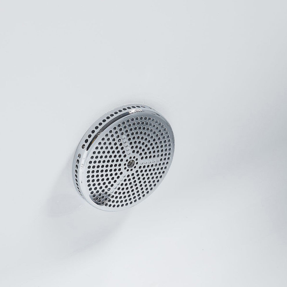 ARIEL Platinum 59" Right Drain Rectangular Alcove Whirlpool Bathtub