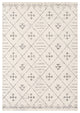 Surya Pisa PSS-2317 7'10"x10' Rug, Medium Gray/Ivory/Light Gray/Black