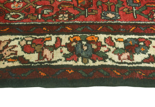 Fine Vintage Distressed Arelis Red/Beige Runner, 3'3 x 10'1