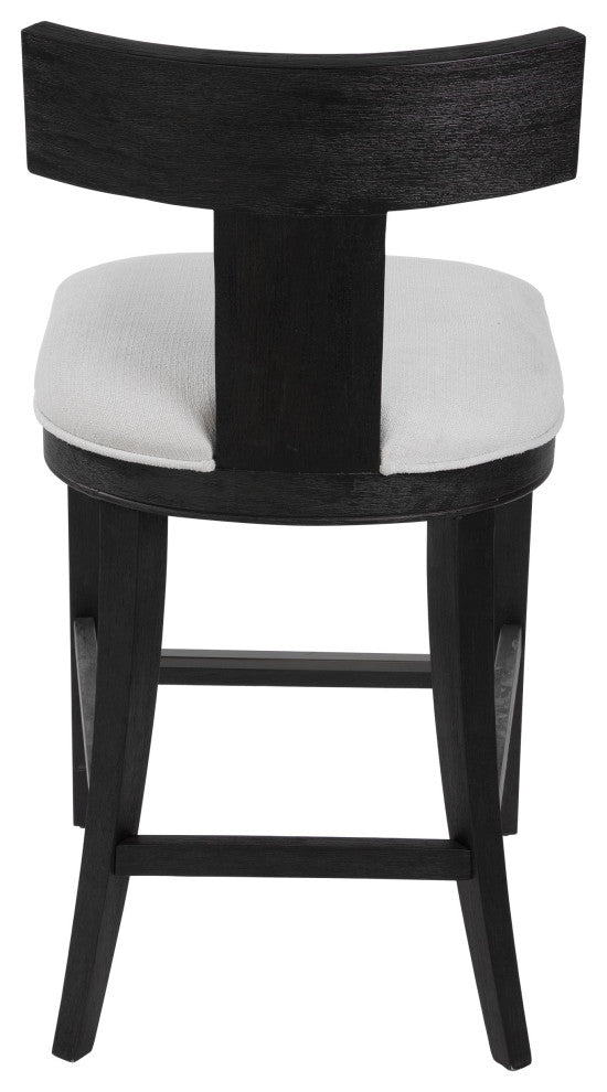 Uttermost Idris Modern Wood Counter Stool
