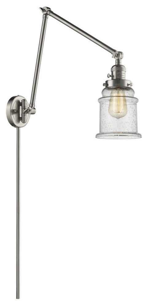 Innovations Lighting 238-Sn-G184-Led 1 Light Dimmable Led Swing Arm